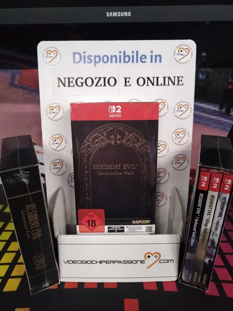 Resident Evil Generation Pack Nintendo Switch 2 Edizione Europea