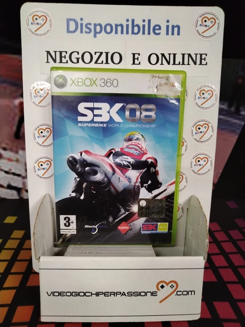 SBK 08 - SuperBike World Championship XBOX 360 (usato)(ver. italiana)