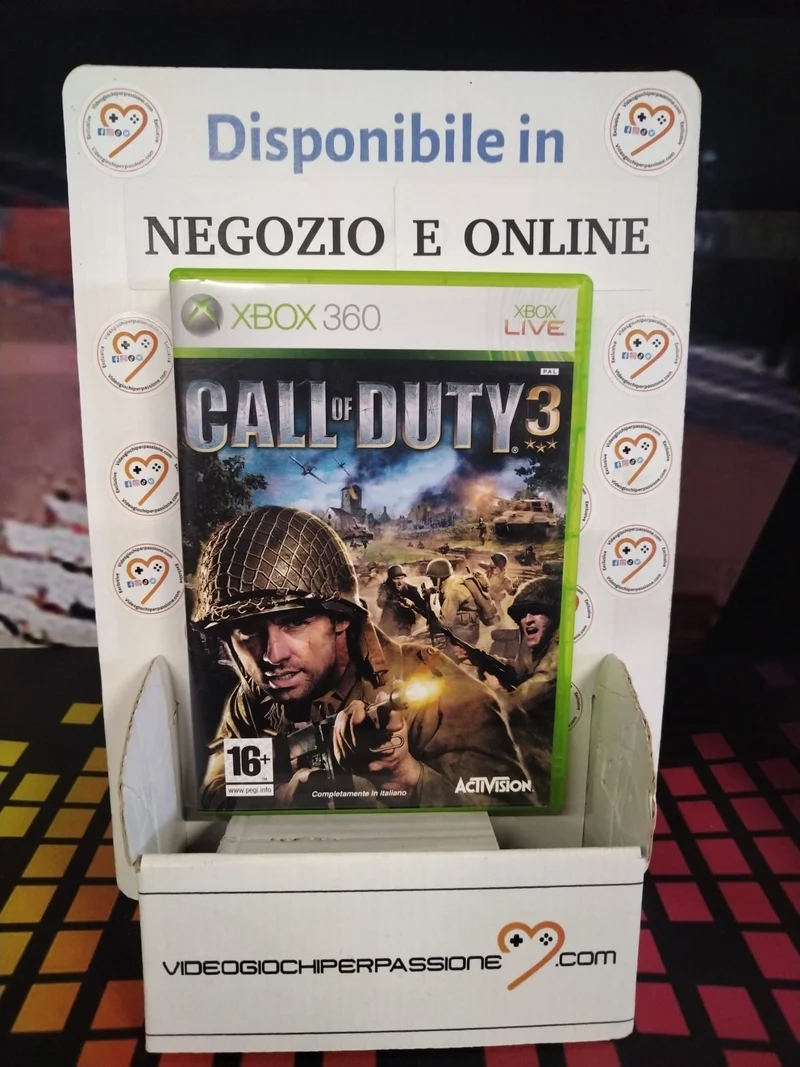 Call of Duty 3 XBOX 360 (usato garantito)(versione italiana)