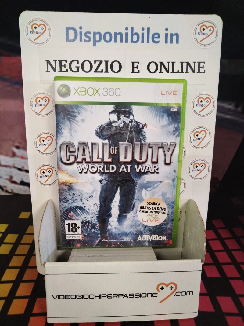 Call of Duty World at War XBOX 360 (usato garantito)(versione italiana)