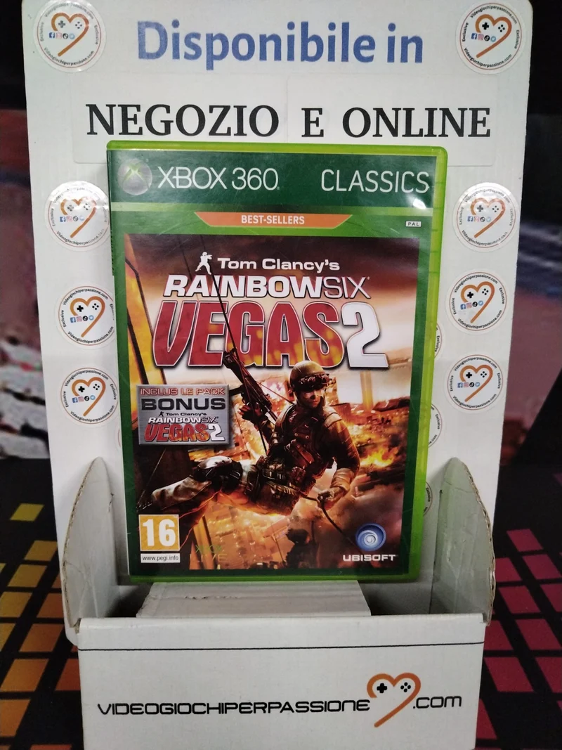 Tom Clancy's Rainbow Six Vegas 2 Xbox 360 (usato)
