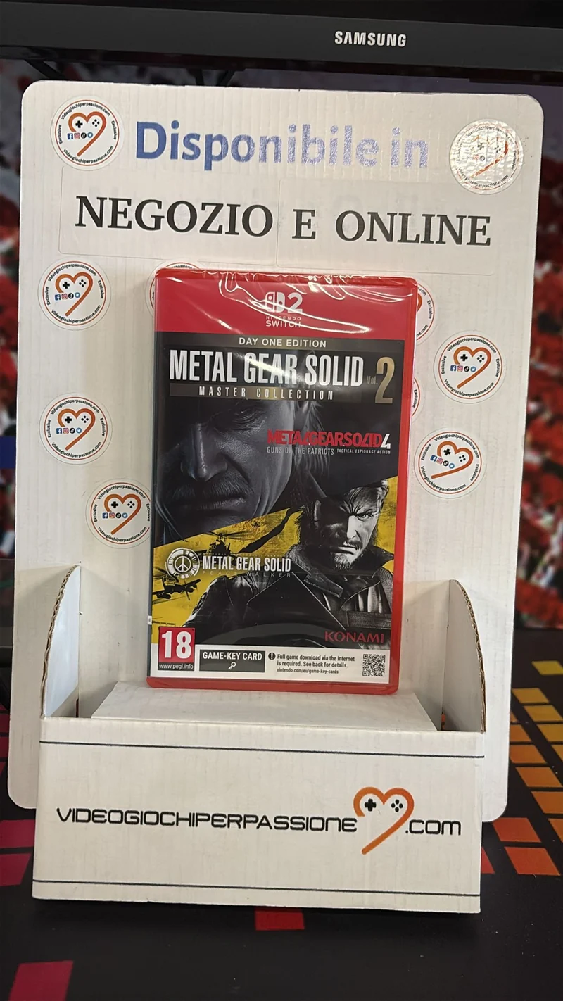 Metal Gear Solid: Master Collection Volume 2 Nintendo Switch 2 Edizione Europea