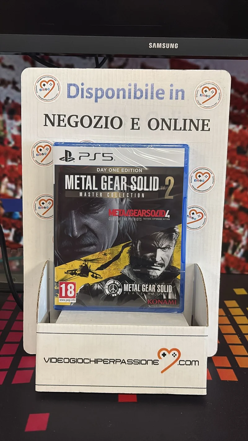 Metal Gear Solid: Master Collection Volume 2 Playstation 5 Edizione Europea