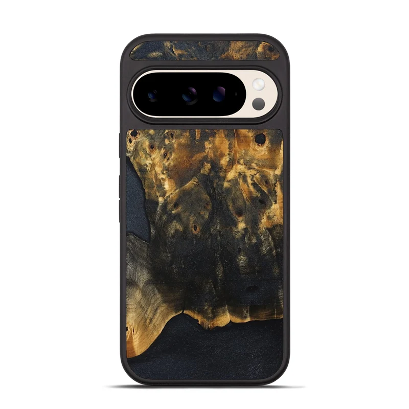 Pixel 10 Pro Wood Phone Case - Tamya (Wood Burl, 830203)