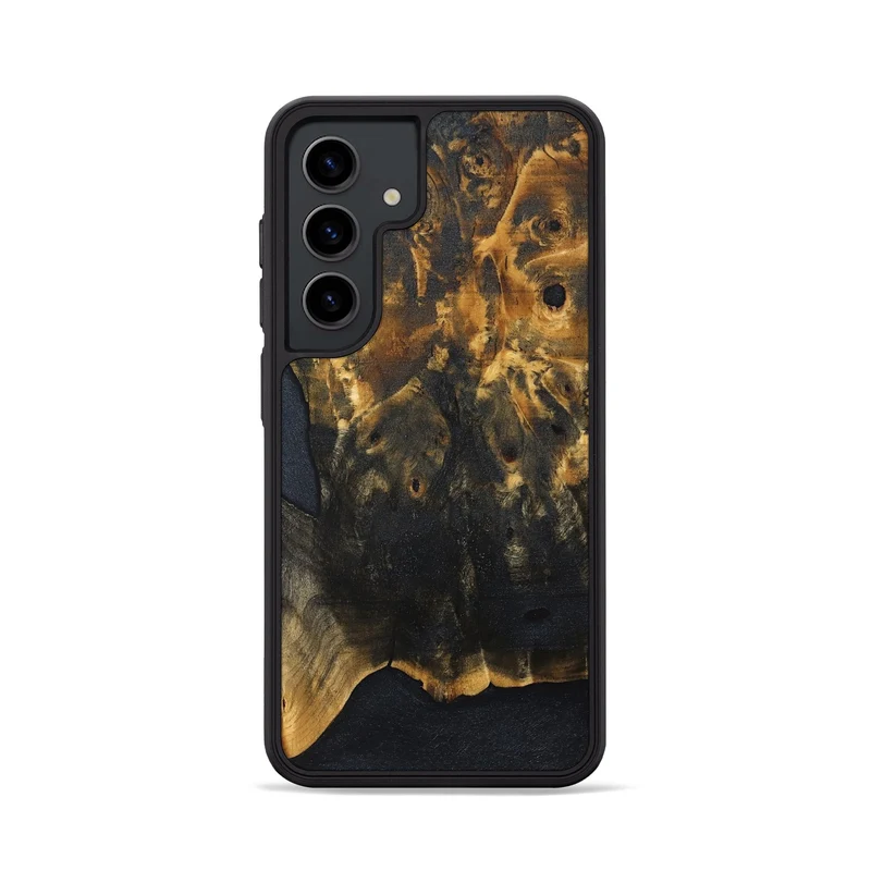 Galaxy S24 Wood Phone Case - Tamya (Wood Burl, 830203)