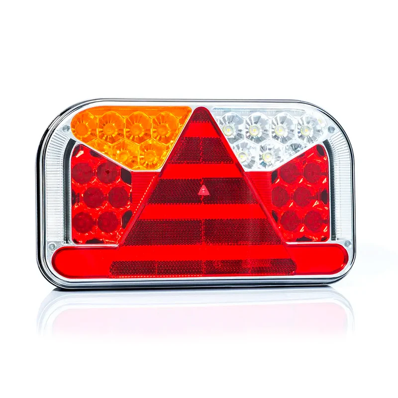 Fanale a LED per rimorchio con stop, coda, indicatore, fendinebbia, retromarcia e riflettore