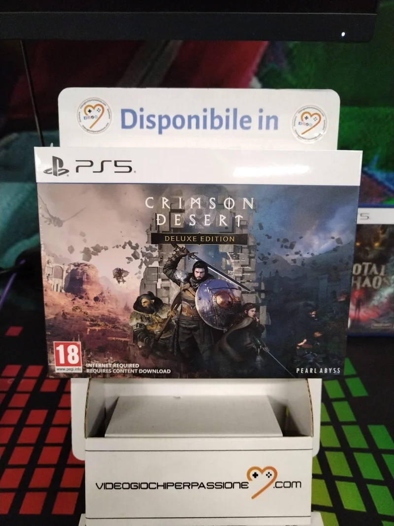 Crimson Desert Deluxe Edition Playstation 5 Edizione Europea