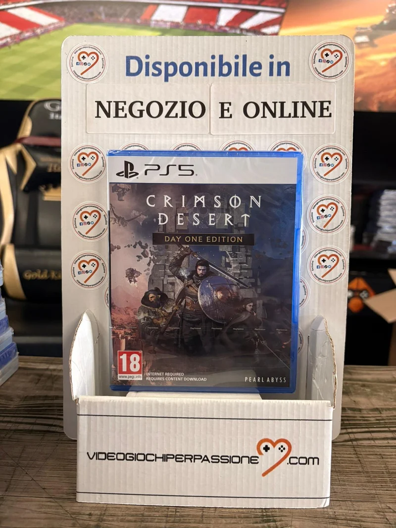 Crimson Desert Day One Edition Playstation 5 Edizione Europea