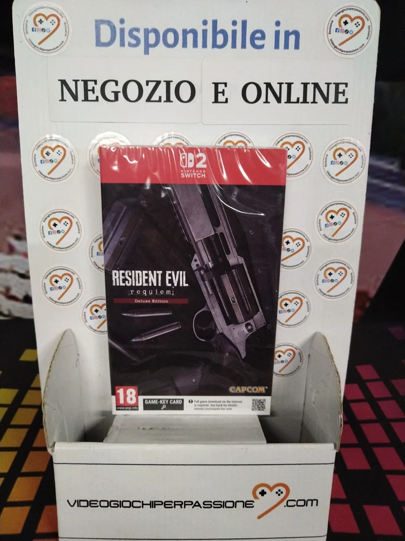 Resident Evil Requiem Steelbook Deluxe Edition - Nintendo Switch 2 Edizione Europea
