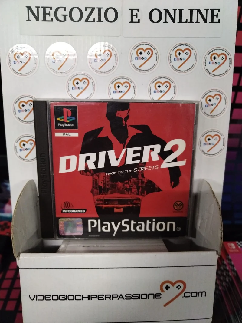 Driver 2: Back on the Streets PS1 (usato garantito)(versione italiana)