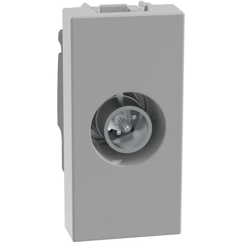 BTICINO JG4202P14 - Presa coassiale passante attenuazione 14dB Grigia - Matix Go