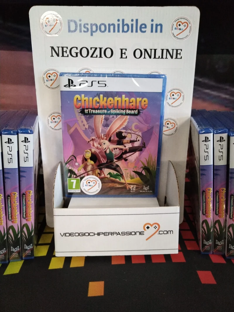 Chickenhare And The Treasure Of Spiking Beard Playstation 5 Edizione Europea
