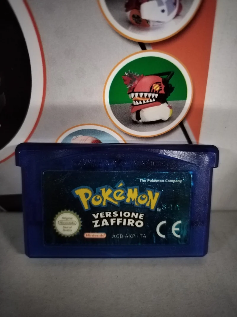 POKEMON VERSIONE ZAFFIRO GBA NINTENDO (usato garantito)