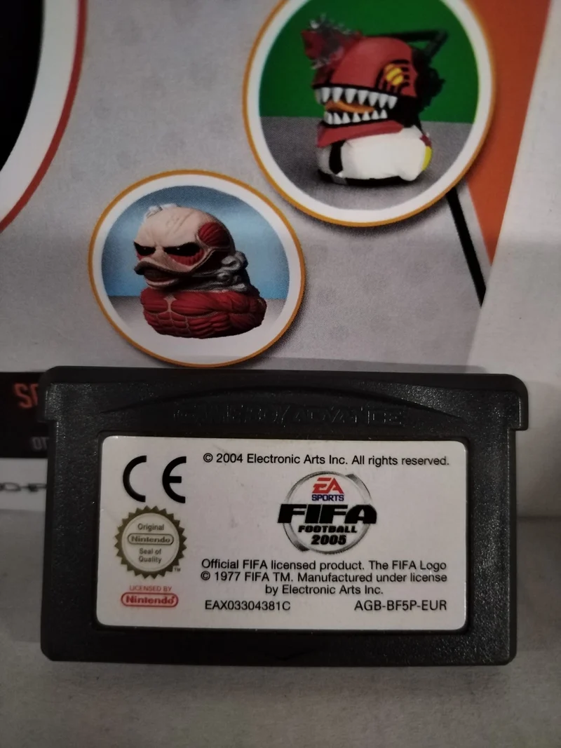 FIFA 2005 GBA NINTENDO (usato garantito)