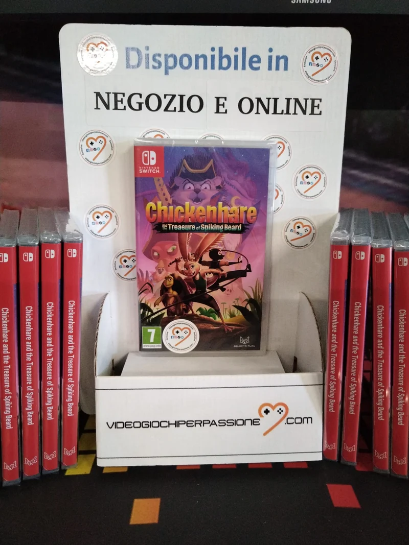 Chickenhare And The Treasure Of Spiking Beard Nintendo Switch Edizione Europea
