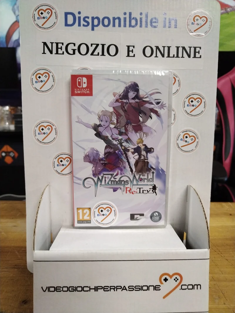WiZmans World Re;Try Nintendo Switch Edizione Europea