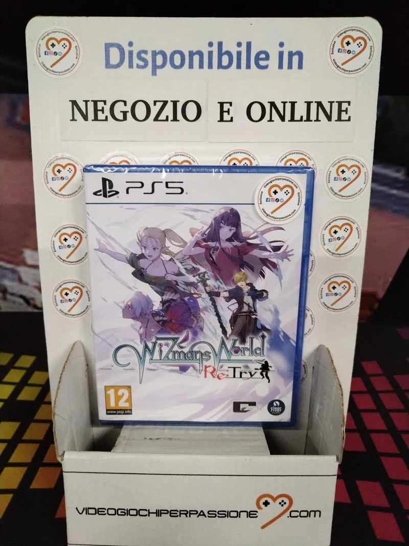 WiZmans World Re;Try Playstation 5 Edizione Europea