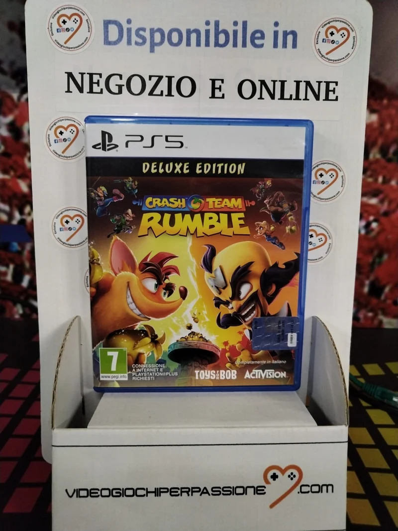 Crash Team Rumble - Deluxe Edition PS5 (usato garantito)(versione italiana)