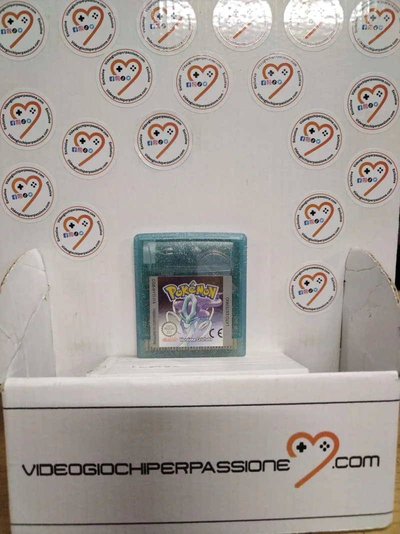 Pokémon Versione Cristallo - Nintendo Game Boy Color (usato garantito)(versione italiana)
