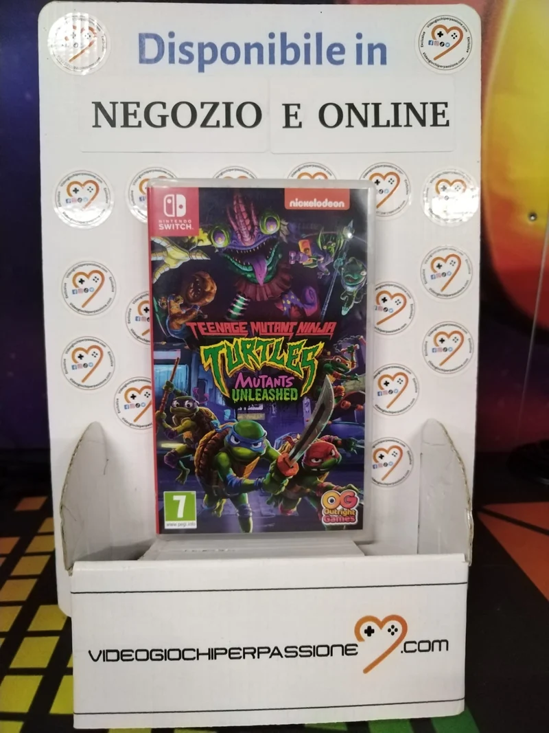 Teenage Mutant Ninja Turtles Mutants Unleashed Nintendo Switch (usato garantito)(versione ita.)