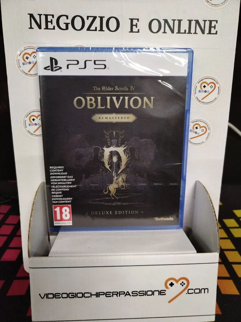 The Elder Scrolls IV: Oblivion Remastered Deluxe Edition PlayStation 5 Edizione Europea (Edizione Fisica)