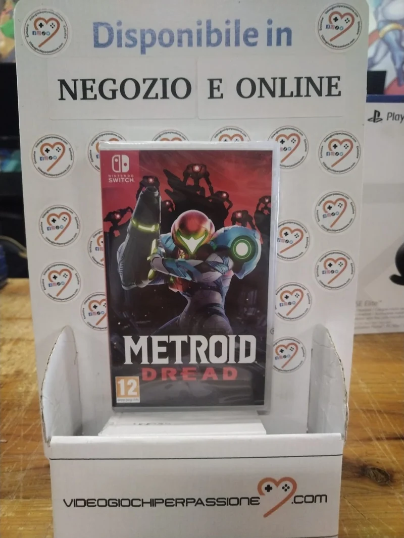 Metroid Dread - Nintendo Switch - Ed. Europea - Versione su scheda