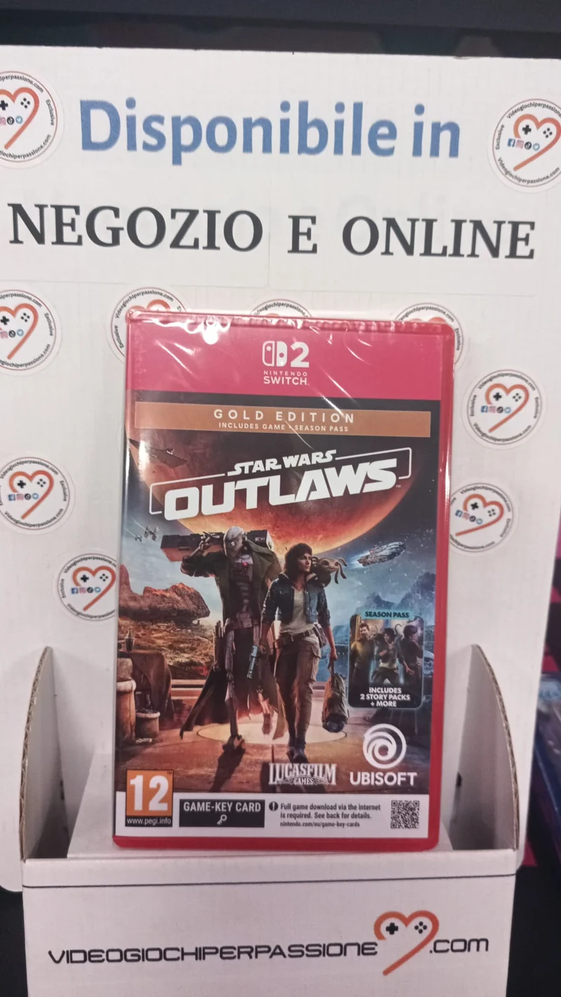 Start Wars Outlaws - Gold Edition Nintendo Switch 2 Edizione Europea