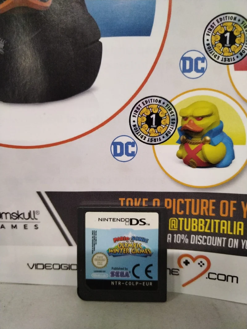 Mario E Sonic Ai Giochi Olimpici Invernali Nintendo Ds (usato)(senza custodia)