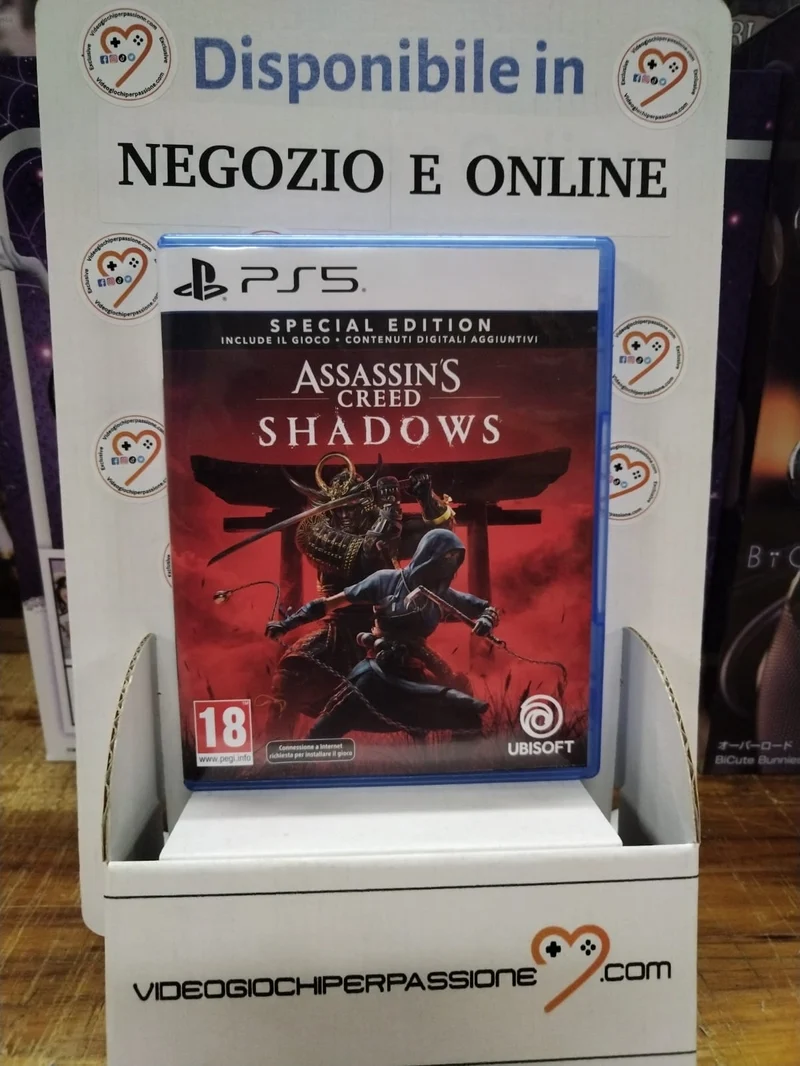 Assassin's Creed Shadows Playstation 5 (usato garantito)(versione italiana)