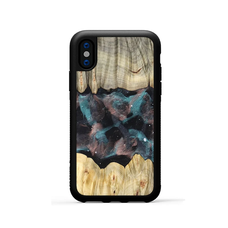 iPhone Xs Wood Phone Case - Brodie (Cosmos, 830055)
