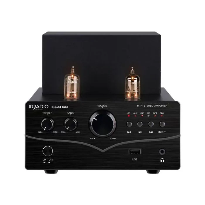 Irradio IR-DA3 Tube Amplificatore stereo HI-FI ibrido valvolare 4Ohm 50W RMS