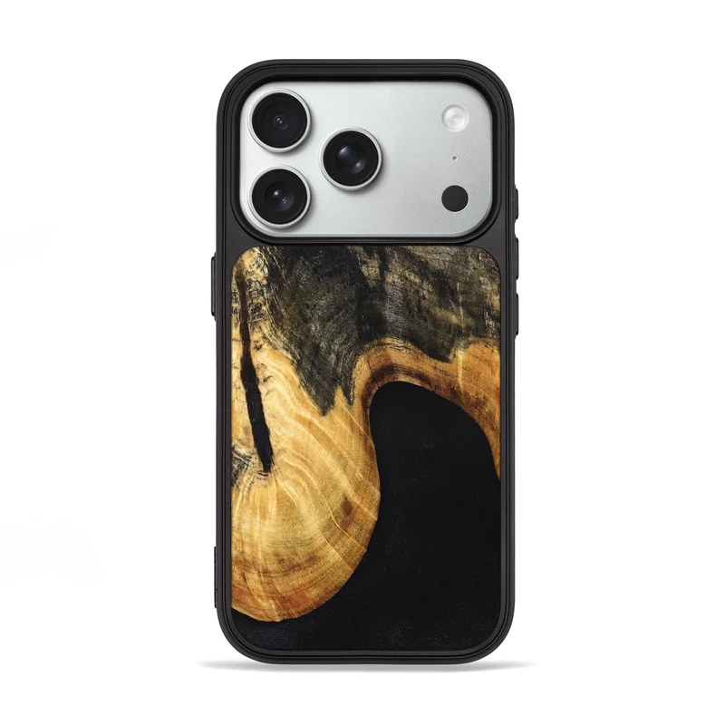 iPhone 18 Pro Wood Phone Case - Dave (Wood Burl, 830027)