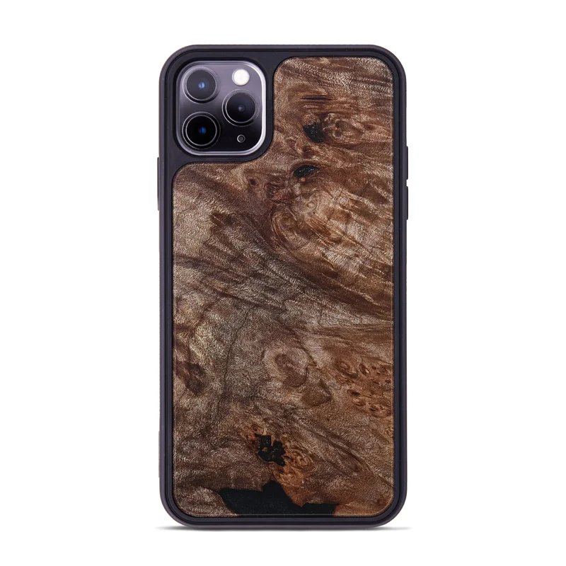 iPhone 11 Pro Max Wood Phone Case - Atharv (Wood Burl, 830024)