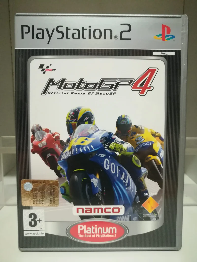 MOTO GP 4 PS2 (usato garantito)(versione italiana platinum)
