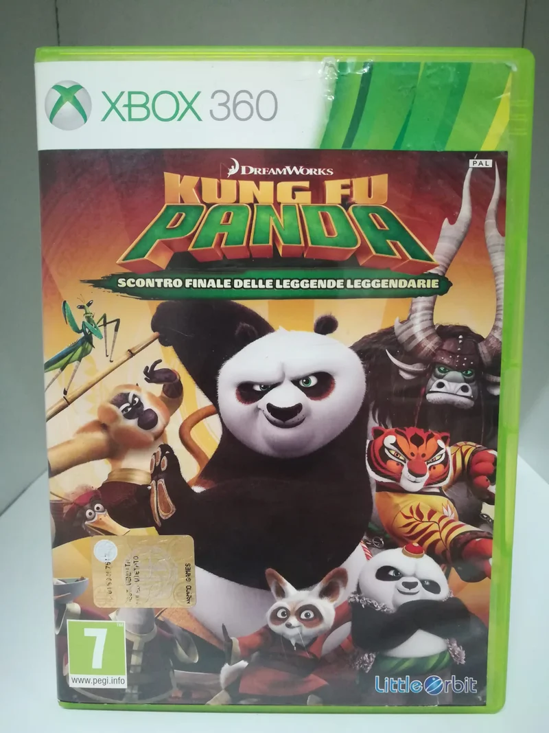 KUNG FU PANDA SCONTRO FINALE DELLE LEGENDE LEGENDARIE XBOX 360(usato garantito)