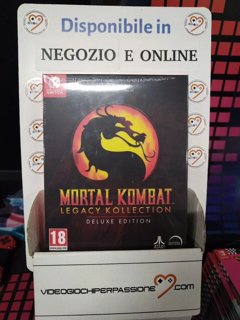 Mortal Kombat: Legacy Kollection Deluxe Edition Nintendo Switch Edizione Europea