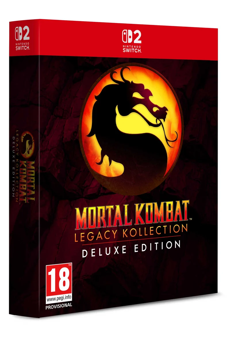 Mortal Kombat: Legacy Kollection Deluxe Edition Nintendo Switch 2 Edizione Europea [Pre-ordine]