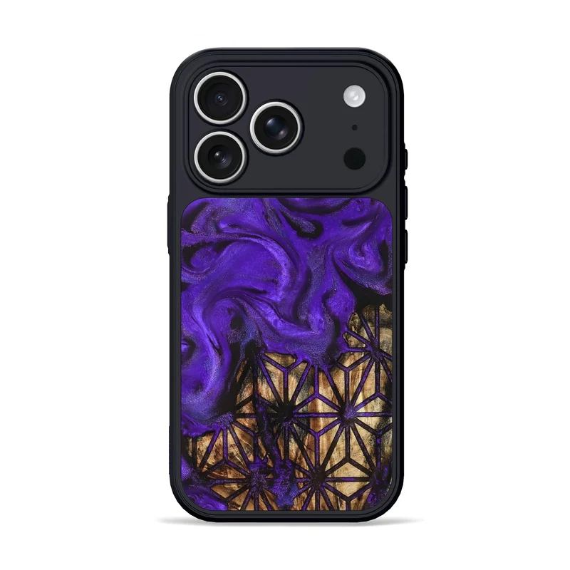 iPhone 17 Pro Wood Phone Case - Clora (Pattern, 830092)