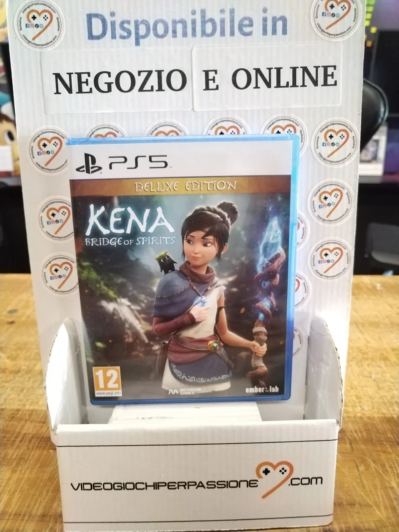 Kena: Bridge of Spirits - Deluxe Edition - PlayStation 5 Edizione Europea (usato garantito)