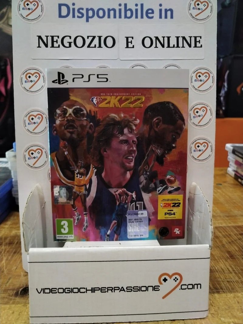 NBA 2K22 75th Anniversary Edition Playstation 5 (usato garantito)(versione italiana)