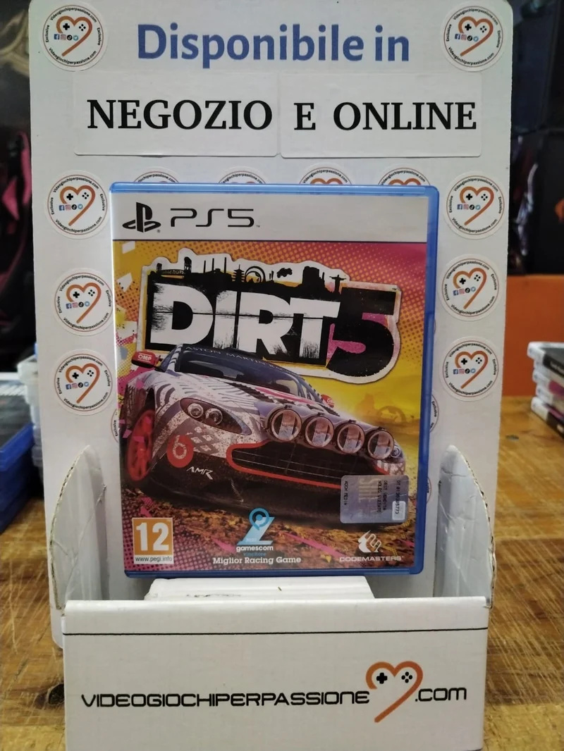 Dirt 5 ps5 (usato garantito)(versione italiana)