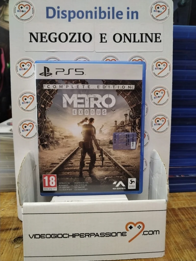 Metro Exodus Complete Edition - PlayStation 5 (usato garantito)(versione italiana)