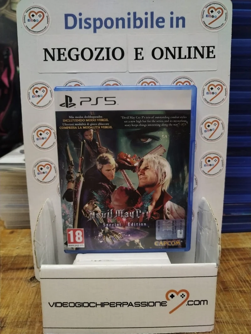 Devil May Cry 5 - Special Edition PS5 (usato garantito)(versione ita. spa.)