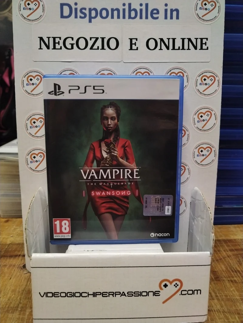 Vampire: The Masquerade - Swansong - PlayStation 5 Edizione italiana(usato garantito)