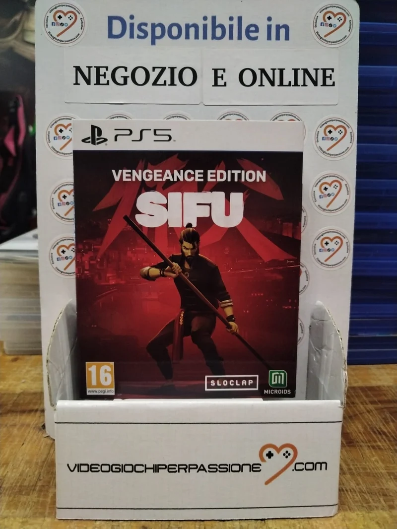 SIFU Vengeance Edition - Steelbook - PS5 (usato garantito)