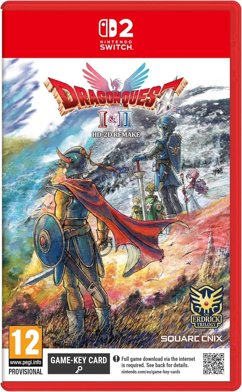 Dragon Quest 1&2 HD-2D Remake Nintendo Switch 2 Edizione Europea [Pre-ordine]
