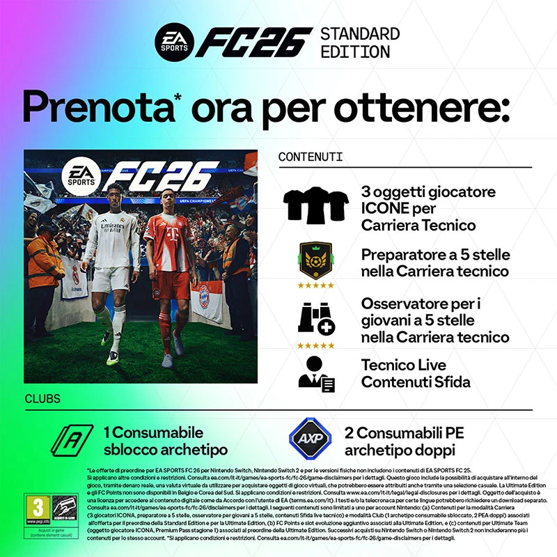 EA SPORTS FC 26 Xbox Serie X/Xbox One Edizione Italiana