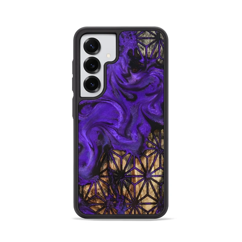 Galaxy S25 Wood Phone Case - Clora (Pattern, 830092)