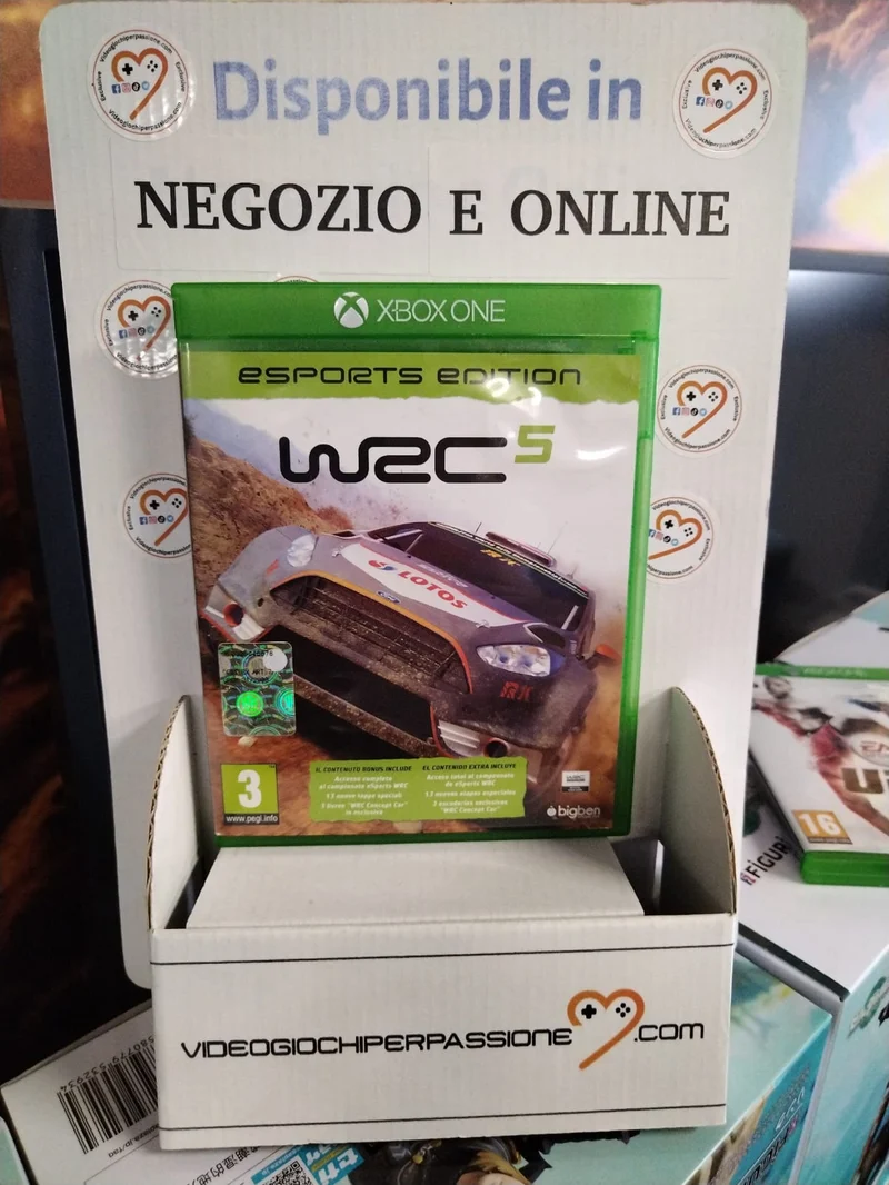 WRC 5 Esports Edition Xbox One (usato garantito)(versione ita.spa.)