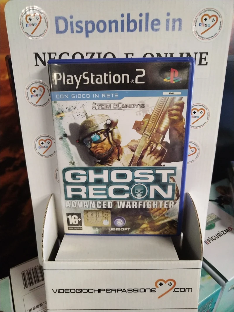 Ghost Recon Advanced Warfighter Ps2 (usato garantito)(versione italiana)